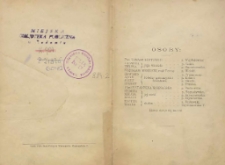 Zjazd koleżeński : komedyja w 1 akcie