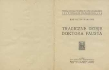 Tragiczne dziej doktor Fausta