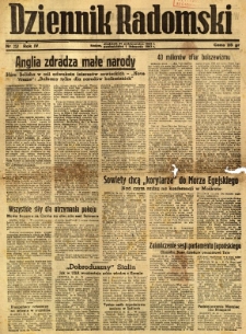 Dziennik Radomski, 1943, R. 4, nr 257