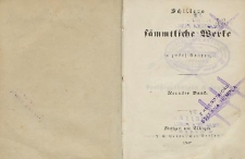 Schillers sämmtliche Werke : in zwölf bänden. Band 9-10