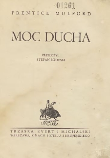 Moc ducha