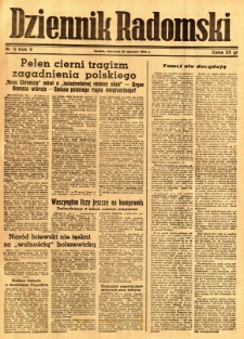 Dziennik Radomski, 1944, R. 5, nr 15