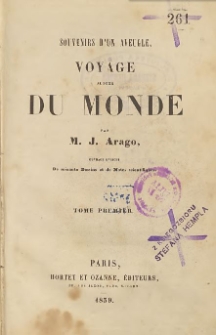 Souvenirs d’un aveugle, vojage autour du monde T. 1
