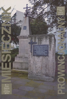Miesięcznik Prowincjonalny, 2014, R. 16, nr 4
