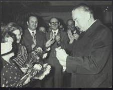 [Wizyta Prezesa Rady Ministrów Piotra Jaroszewicza w Zakładach Metalowych Predom-Łucznik im. Gen. Waltera w Radomiu]