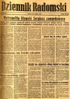 Dziennik Radomski, 1944, R. 5, nr 102