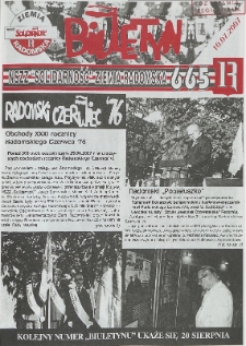 Biuletyn NSZZ "Solidarność" Ziemia Radomska, 2007, nr 665