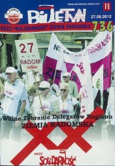 Biuletyn NSZZ "Solidarność" Ziemia Radomska, 2012, nr 736