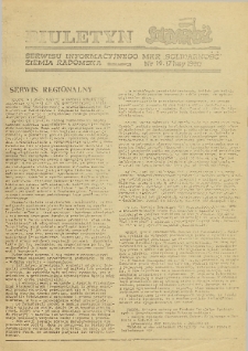 Biuletyn NSZZ "Solidarność" Ziemia Radomska, 1990, nr 14