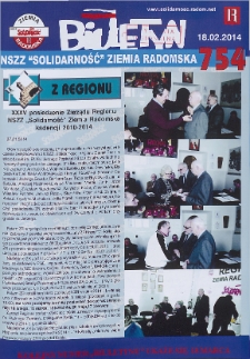 Biuletyn NSZZ "Solidarność" Ziemia Radomska, 2014, nr 754