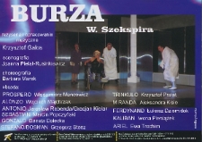 [Ulotka &bdquo;Burza&rdquo; ; &bdquo;Święta Teresa i dVd&rdquo;] / Teatr Powszechny im. Jana Kochanowskiego w Radomiu