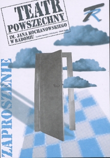 [Zaproszenie dla Anny Skubisz na premierę „Siedmiu przeciw Tebom”] / Teatr Powszechny im. Jana Kochanowskiego w Radomiu