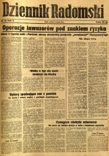 Dziennik Radomski, 1944, R. 5, nr 144