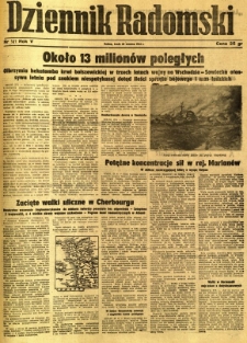 Dziennik Radomski, 1944, R. 5, nr 149