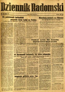 Dziennik Radomski, 1944, R. 5, nr 170