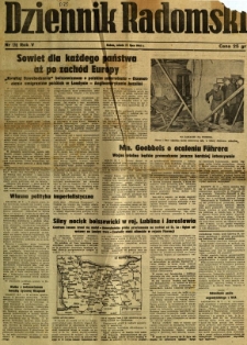Dziennik Radomski, 1944, R. 5, nr 176