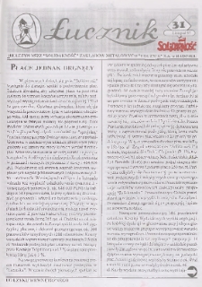 Łucznik : Biuletyn NSZZ "Solidarność" Zakładów Metalowych "Łucznik" S.A. w Radomiu, 1997, nr 31