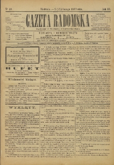Gazeta Radomska, 1886, R. 3, nr 15