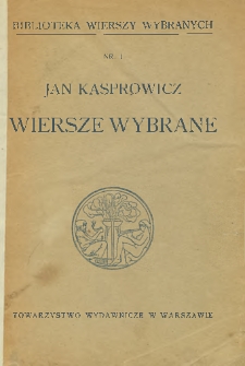 Wiersze wybrane