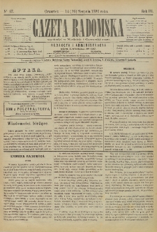 Gazeta Radomska, 1886, R. 3, nr 67