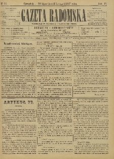 Gazeta Radomska, 1887, R. 4, nr 12