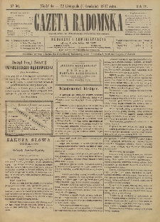 Gazeta Radomska, 1887, R. 4, nr 96