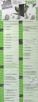 Teatr w Radomiu : repertuar marzec - kwiecień 2007