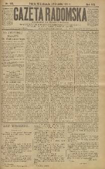 Gazeta Radomska, 1891, R. 8, nr 100
