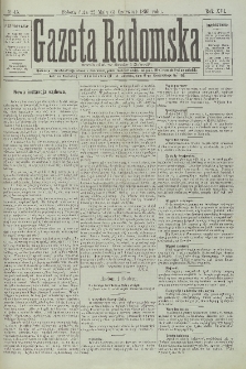 Gazeta Radomska, 1899, R. 16, nr 45