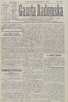 Gazeta Radomska, 1900, R. 17, nr 4