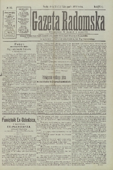 Gazeta Radomska, 1899, R. 16, nr 92