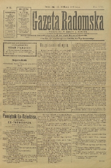 Gazeta Radomska, 1900, R. 17, nr 21