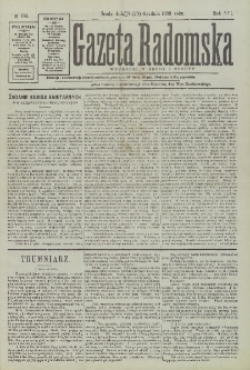 Gazeta Radomska, 1899, R. 16, nr 102