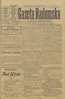 Gazeta Radomska, 1900, R. 17, nr 76