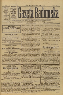 Gazeta Radomska, 1900, R. 17, nr 58