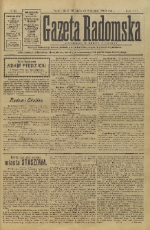 Gazeta Radomska, 1900, R. 17, nr 63