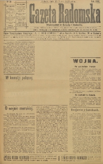 Gazeta Radomska, 1915, R. 30, nr 21