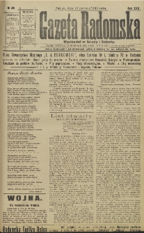 Gazeta Radomska, 1915, R. 30, nr 48