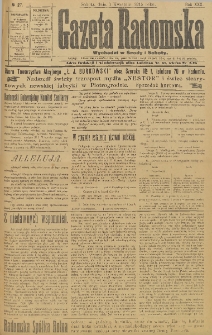 Gazeta Radomska, 1915, R. 30, nr 27