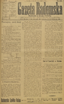 Gazeta Radomska, 1915, R. 30, nr 54