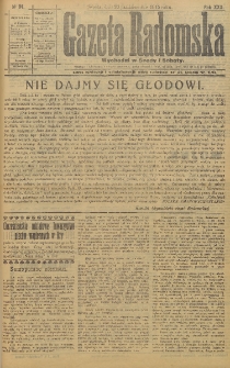 Gazeta Radomska, 1915, R. 30, nr 84