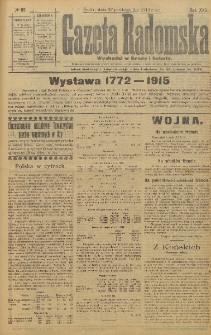 Gazeta Radomska, 1915, R. 30, nr 85