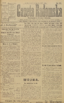 Gazeta Radomska, 1915, R. 30, nr 88