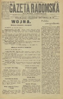 Gazeta Radomska, 1916, R. 31, nr 15