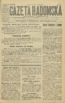 Gazeta Radomska, 1916, R. 31, nr 118