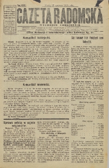 Gazeta Radomska, 1916, R. 31, nr 130
