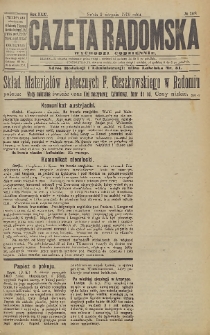 Gazeta Radomska, 1916, R. 31, nr 168