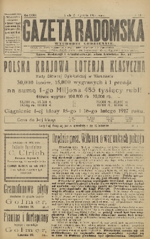 Gazeta Radomska, 1917, R. 32, nr 18
