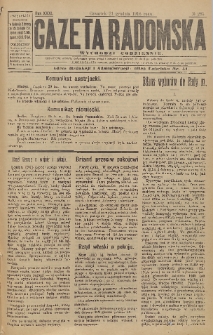 Gazeta Radomska, 1916, R. 31, nr 285