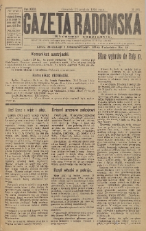 Gazeta Radomska, 1916, R. 31, nr 285